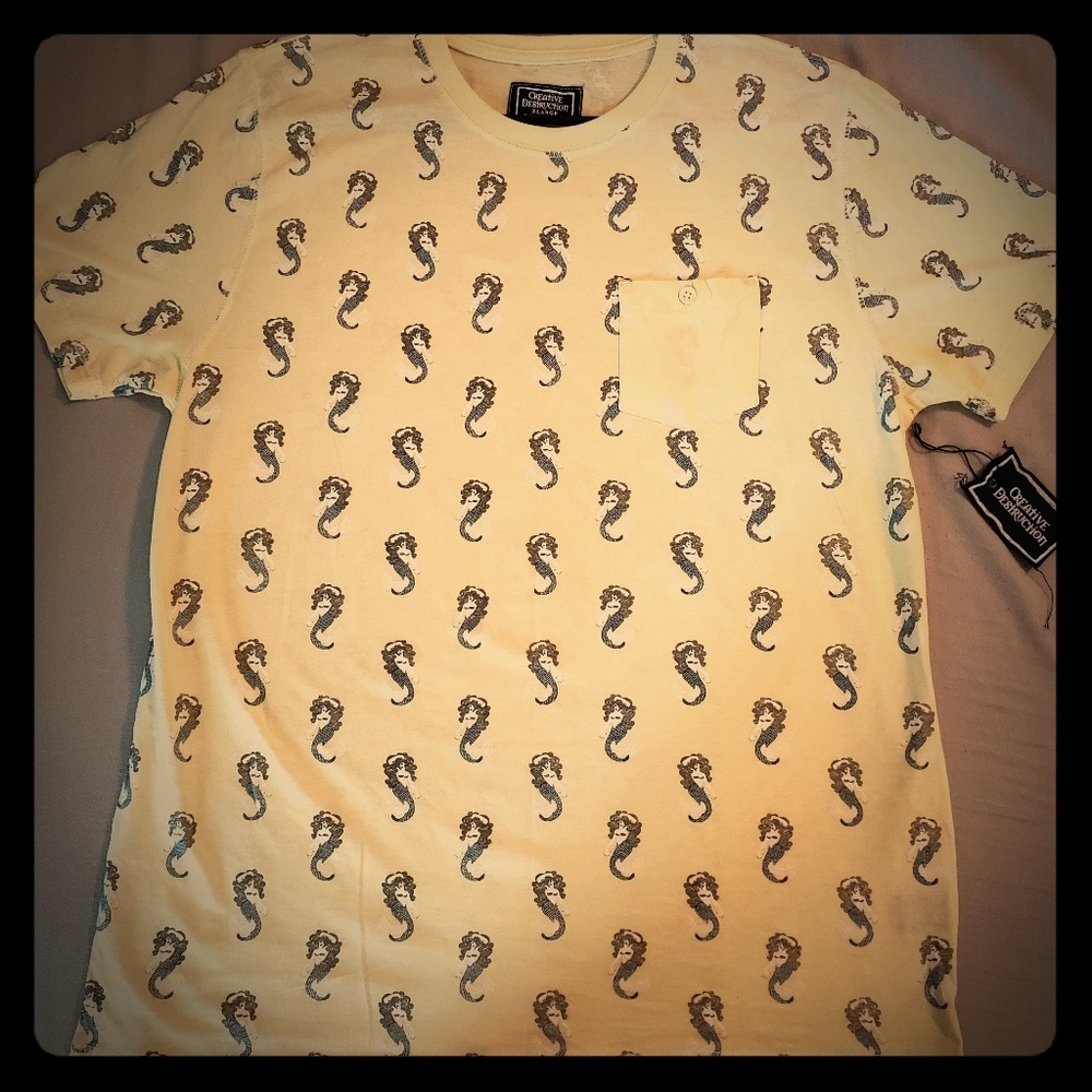 Creative Destruction Short Sleeve Tee Sz. XL (New)